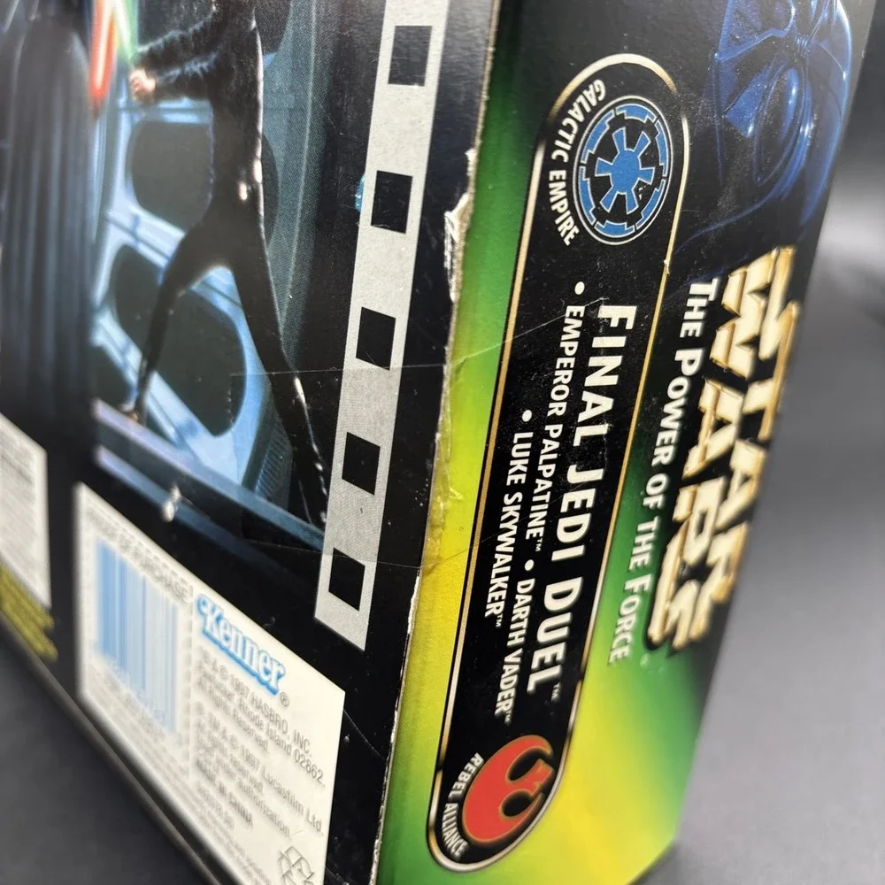 Star Wars The Power Of The Force Final Jedi Duel Figure Set Sealed 1997 NIB